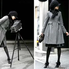 Модная женская остроконечная шапка, зимняя теплая шапка, вязанная повязка, уличные шапки EIG88