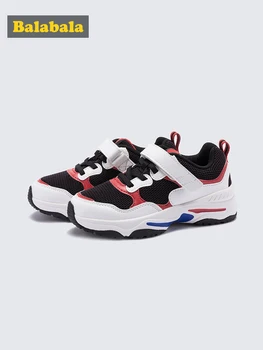 

Balabala Girls shoes children's net red old boys sports shoes 2019 new spring and autumn big boys shoes tide