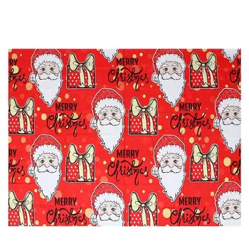 

1pc Christmas Printed Tablecloth Table Cover Creative Lovely Tablecover Decor Printed Tablecloth Tablecloth
