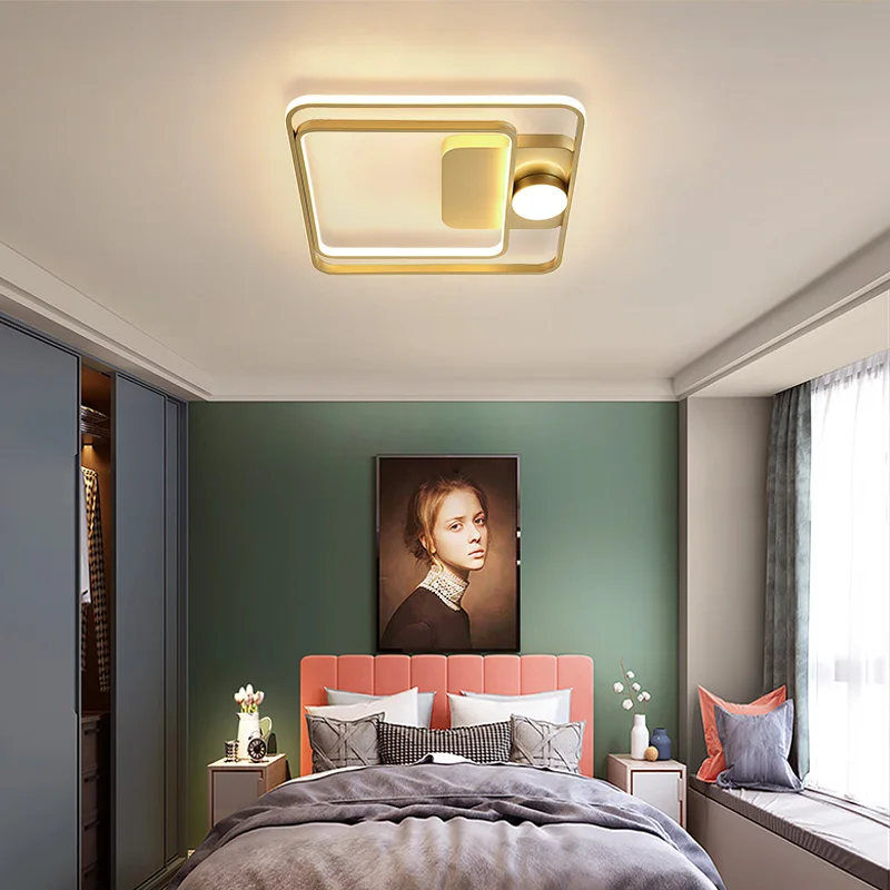 Современные светодиодные потолочные лампы для гостиной спальни lamparas de techo colgante