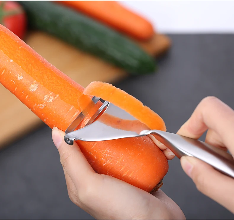 AMINNO Овощечистка Zester для картофеля Морковь Многофункциональный кухонный инвентарь, нескользящая ручка