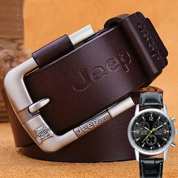 

Designer Best Quality 100% Upper Genuine Leather Alloy Pin Buckle Belt For Men Business Men Belt Fancy Vintage Jean Cintos Belt