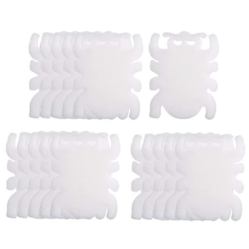 

16 Pieces Oil Absorbing Devours Scum Sponge for Hot Tub,Swimming Pool and Spa (Spider-Shaped)