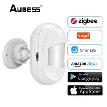 

ZigBee Motion Sensor PIR IR Automation Human Body Infrared Detector Wireless Security Mini Tuya Smart Life Home Alexa Compatible