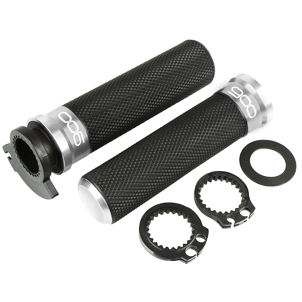 Для Yamaha TDM900 2012 2013 7/8 ''22 мм мотоциклетные ручки противоскользящая ручка мотоцикла концы акустическая система ручной Руль 900 логотип