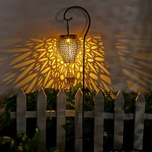 

LED Solar Light Hollow Wrought Iron Air Balloon Lawn Stakes Lamp Waterproof Outdoor Landscape Garden Lamp Yard Art Courtyard