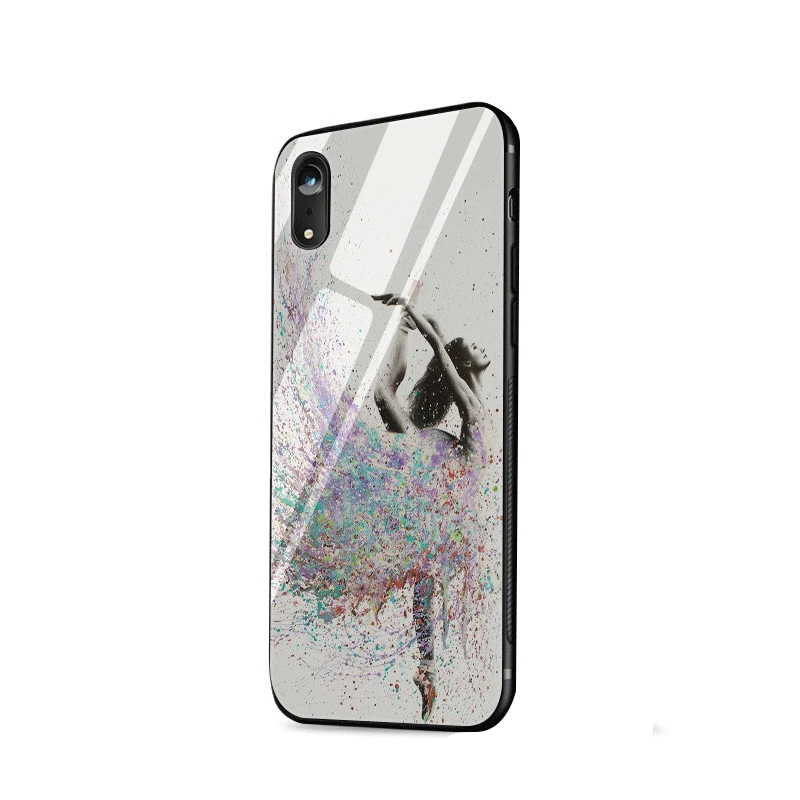 Чехол для телефона из ТПУ для Iphone 5, 5S, 6, 6 S, 7, 8 Plus, X, XR, XS Max, защитный чехол для балетной обуви - Цвет: G10