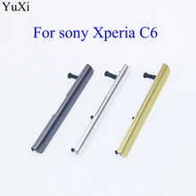 YuXi серый/серебристый/синий цвет OEM SIM/Micro SD карта порт заглушка от пыли для Sony Xperia XA Ultra C6 F3211 F3212