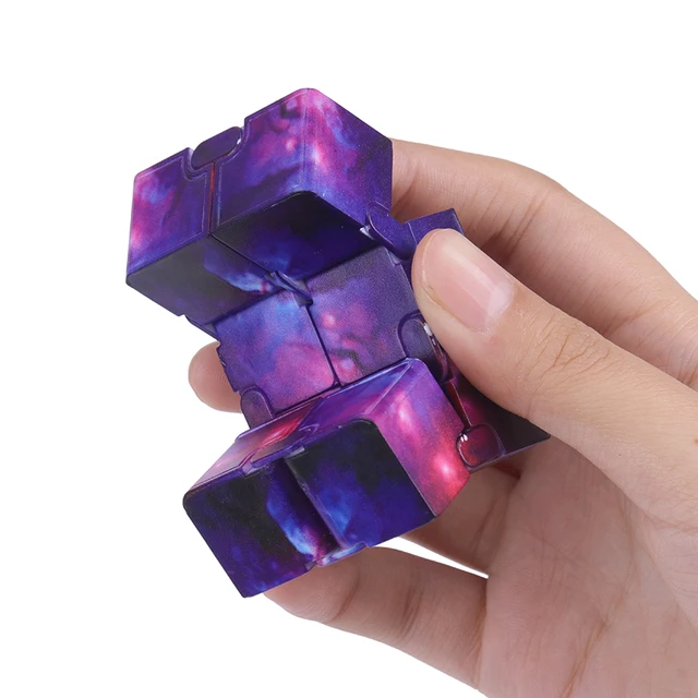 1PC Antistress Infinity Cube Office Flip Stress Relief Cube Toy For Children Women Men Autism Adhd Sensory Fidget Toys 6