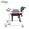Hot Sell Patient Mobility Aid Disabled Transfer Wheelchair For Elderly Home Care Toilet Chair 1