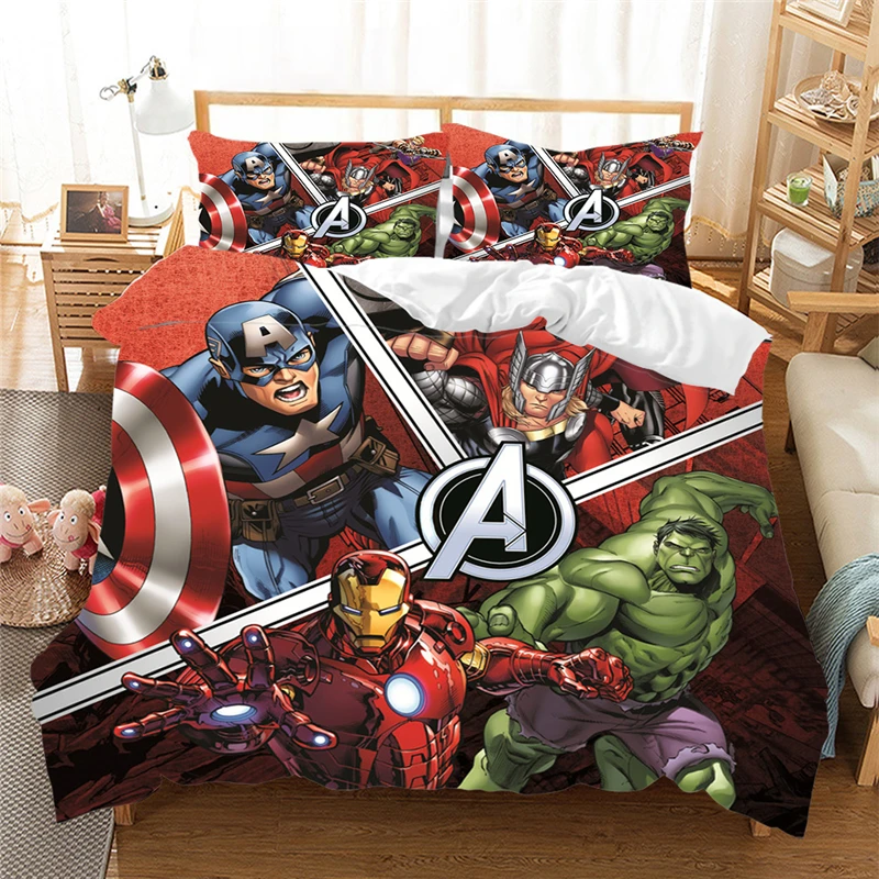 superhero king size duvet cover