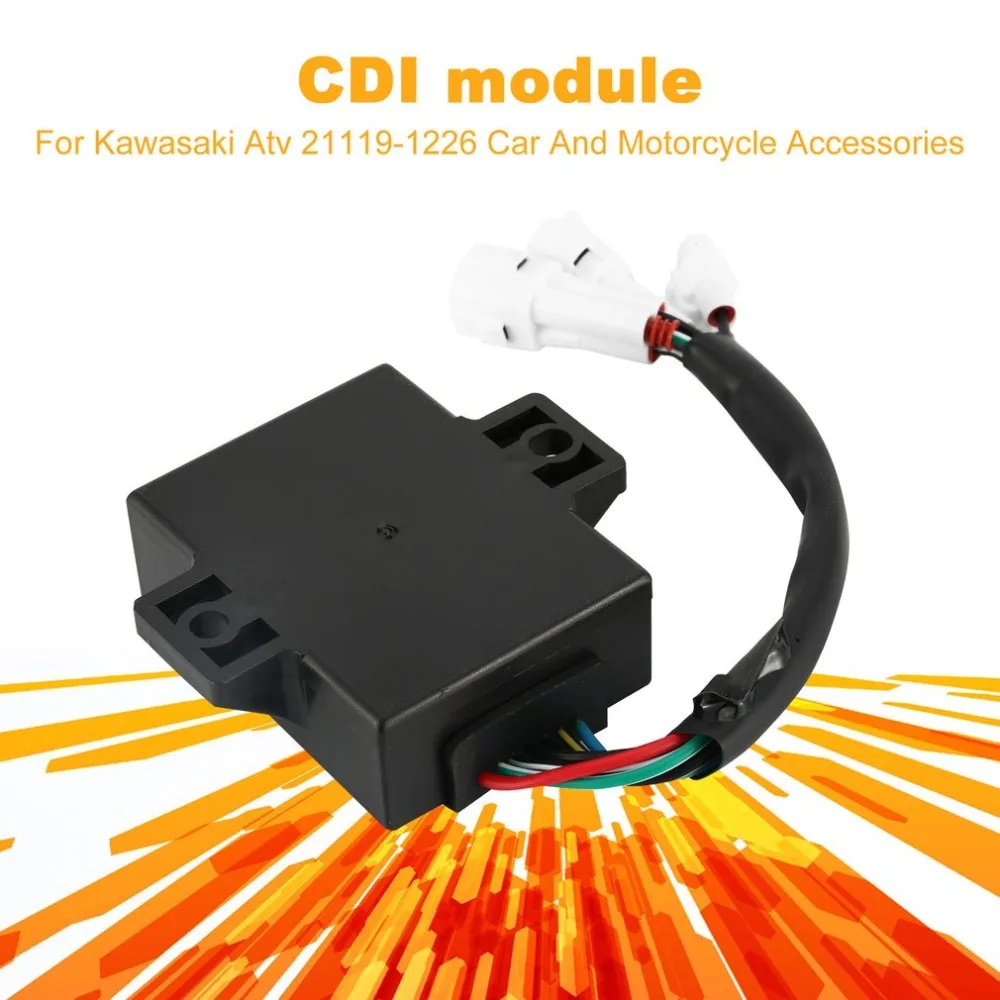Модуль CDI подходит для мотовездеход Kawasaki 21119-1226 2Gu-85540-51-00 автомобильные и Мотоциклетные аксессуары черный