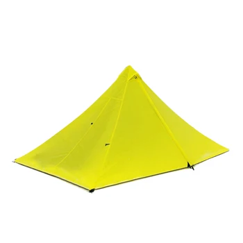 

Travel Fishing Outdoor Hiking Accessories Camping Tent Tear Resistant 2 Person Rodless Ultralight Windproof Portable Foldable