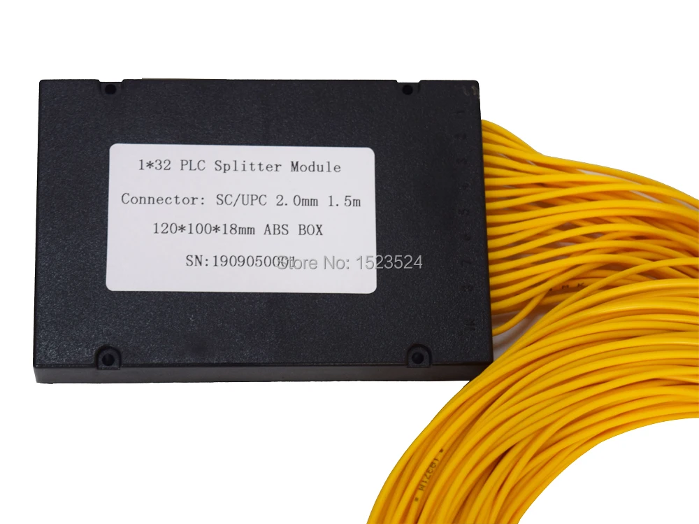 Free Shipping GPON EPON 2.0mm 1x32 ABS Box 1 32 SC