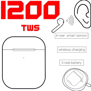 

New i200 TWS pop-up Bluetooth headset wireless headset 6D super bass in-ear detection PK W1 chip i30 i60 i80 i100 i500 i1000 tws