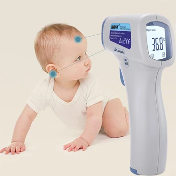 

Digital LCD Temperature Meter Infrared Thermometer Non-Contact Handheld Laser Temp Tester 35~40 Celsius Infrared Thermometer