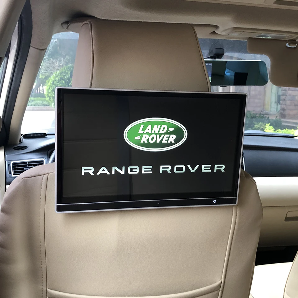 Автомобильный подголовник с сенсорным экраном 12,5 дюйма, Android 9,0, для Land Rover Defender Discovery Freelander Range Rover Evoque Sport Автомобильный подголовник с сенсорным экраном 12,5 дюйма, Android 9,0, для Land Rover Defender Discovery Freelander Range Rover Evoque Sport
