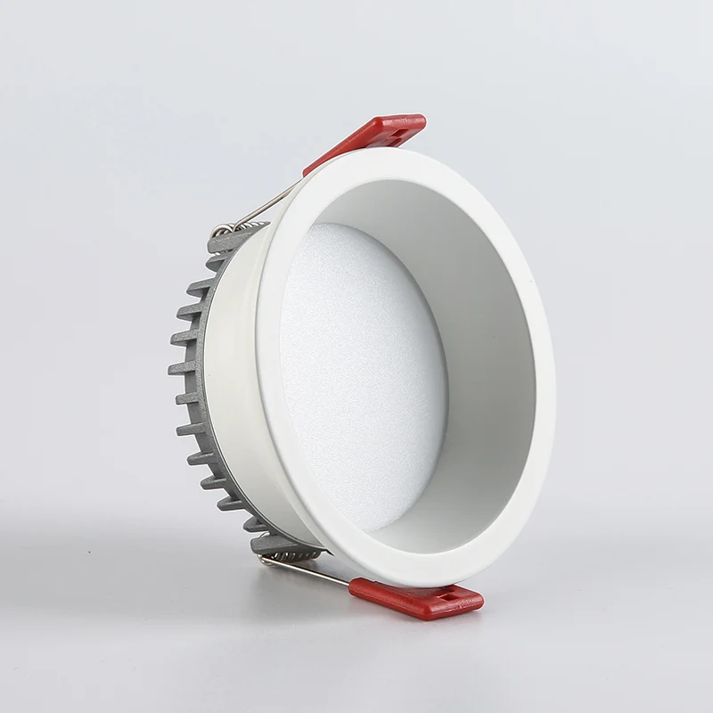 Recessed Anti-glare LED led downlight 18W 24W Dimmable 85-265V Ceiling Lamp Spot Light 12W 15W Home Living Room Bedroom Lighting