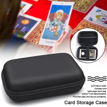

Case for The Rider Tarot Deck Cards Universal Tarot Organizer Storage Box Card Deck and Guidebook Carrying Rune Purse Bag Holder