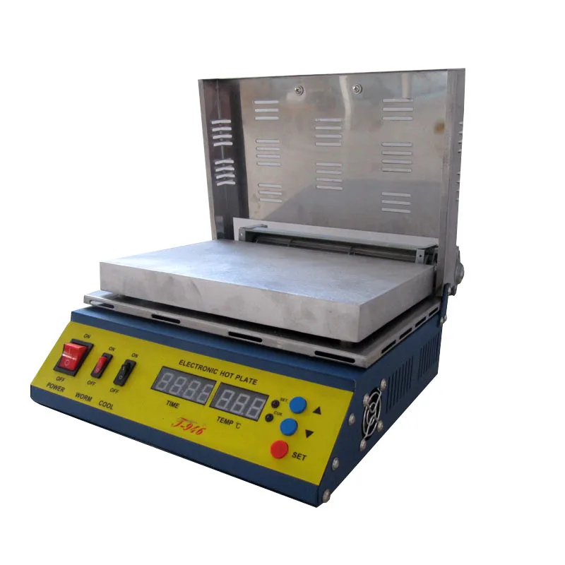  PUHUI 220V T-946 mikrocomputersteuerung Heizung Platte Heißer Platte PCB Vorwärmer Vorwärmen 180mm 