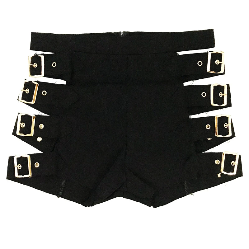 Buckle black shorts Clearance