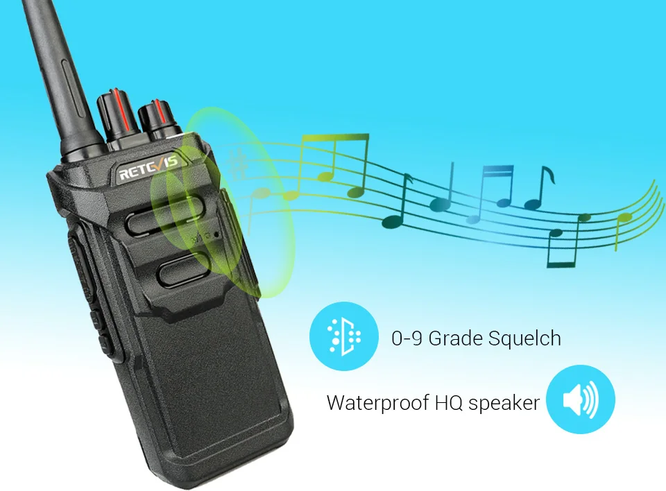 2 шт. RETEVIS RT48/RT648 IP67 водонепроницаемый Walkie Talkie плавающий PMR радио PMR VOX UHF двухстороннее радио Comunicador для Baofeng UV-9R