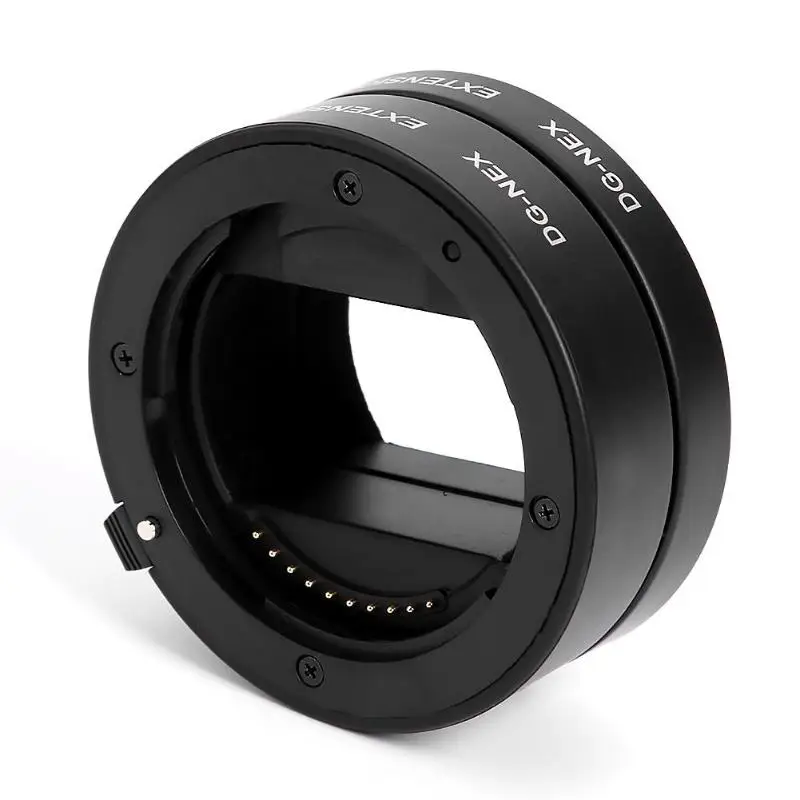 Набор макроудлинительных колец для sony NEX E Mount camera Professional 10 мм 16 мм Автофокус аксессуары для объектива камеры