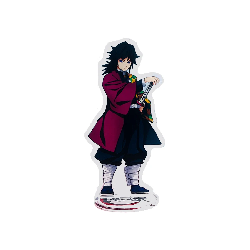 Розовое золото Demon Slayer Kimetsu no Yaiba фигурка игрушки Tanjirou Nezuko Inosuke Zenitsu ПВХ экшн кукла сувенир украшение Xms подарок - Цвет: Розовое золото