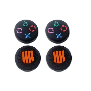 

Orange Colorful 1Pair =2PCS Silicone Joystick Thumb Grips Stick Cap Case for PS3 PS4 Xbox 360