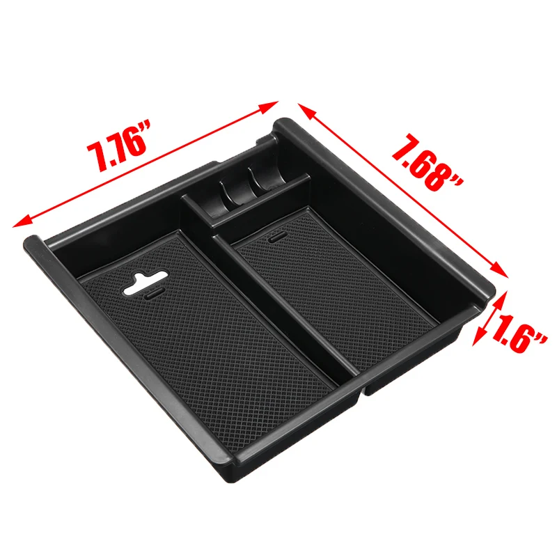 Mayitr 1pc ABS Plastic BOX Center Console Organizer Holder For Toyota Tacoma- Accessories Parts