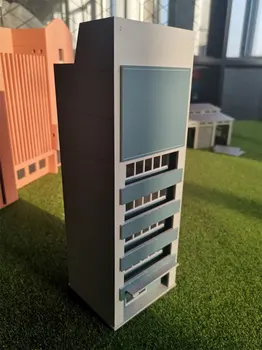 1/100 N Scale Hard Plastic Industry Plain Architecture DIY Assembling Train Building Model Kits Sand Table Scene Accessories