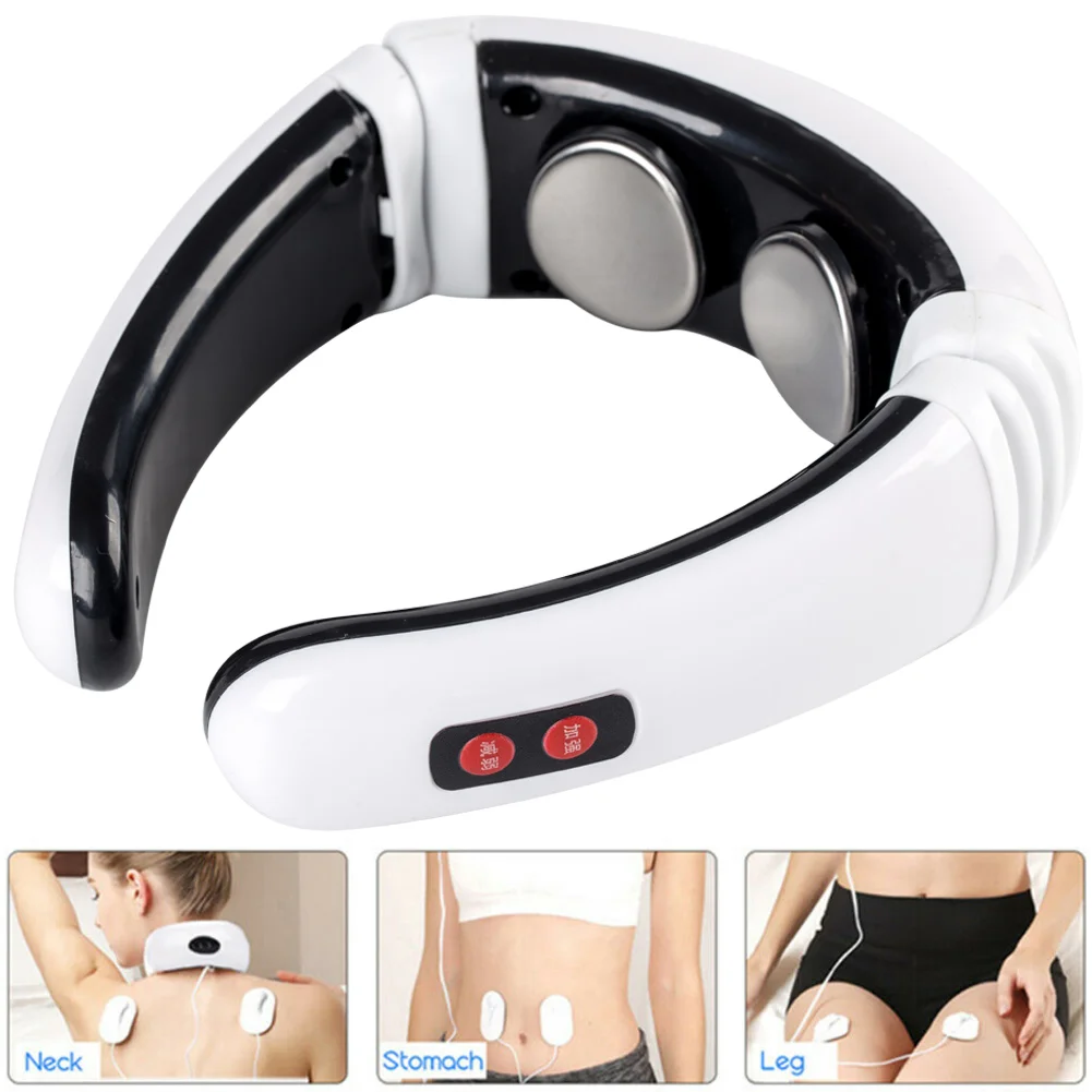 

2019 Full Body Electric Handheld Massager Neck Relax Vibrating Machine Massager DC88