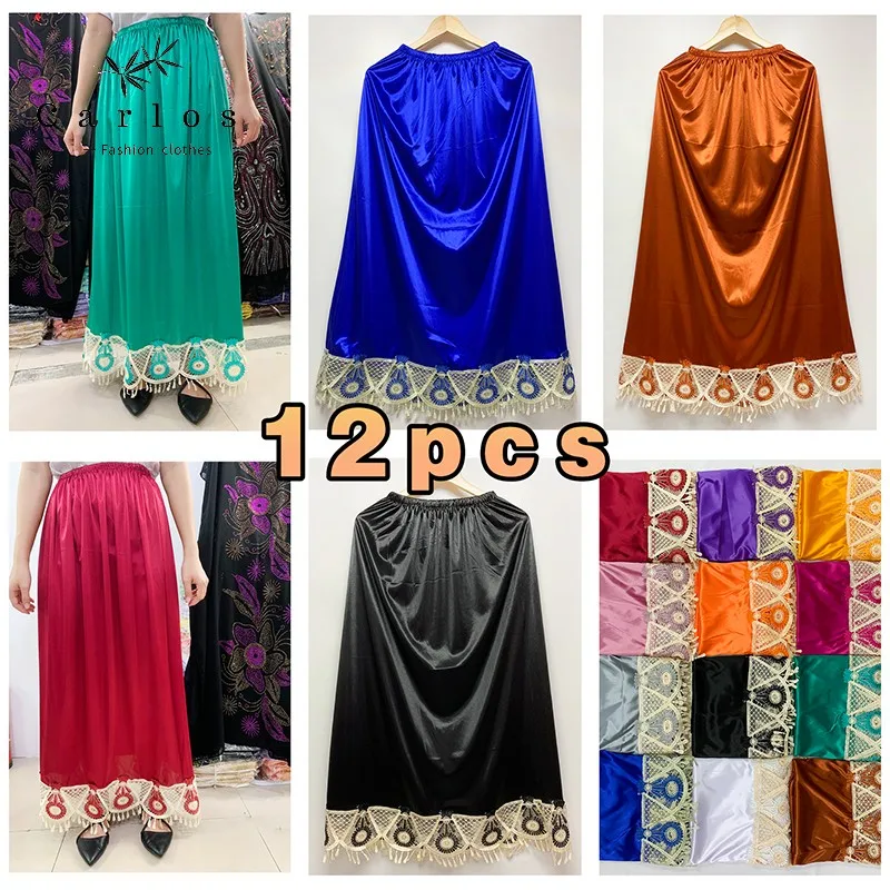 

Wholesale Order Women's Relaxed Long Skirt Lace Knee Length Elastic High Waist Flared Pleated Swing Skirt Cool Summer Dress