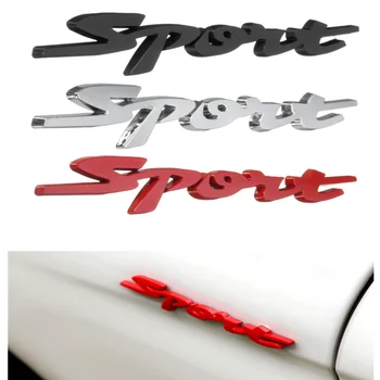 

Metal 3D Car Sports Logo Decal Sticker Emblem Badge Auto DIY Decoration Universal
