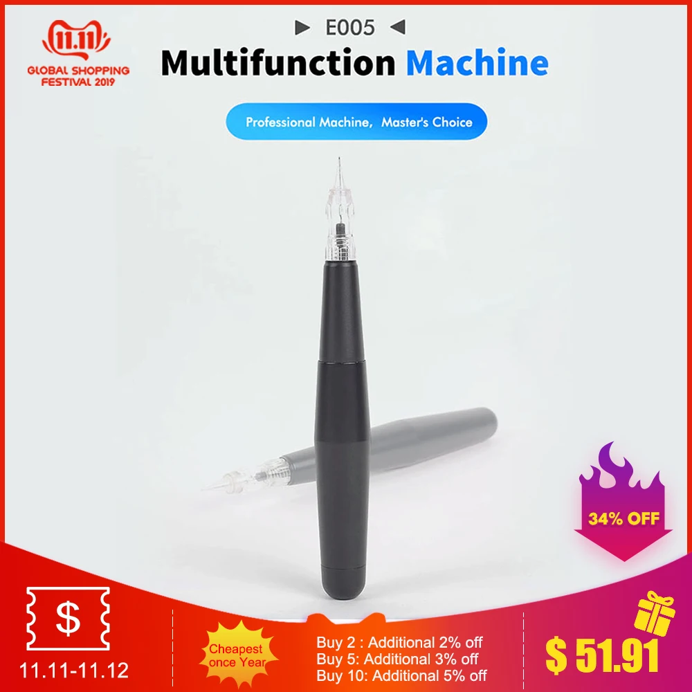 

Biomaser Professional Rotary Permanent Makeup Machine Pen Beauty Cartridge Eyebrow Tattoo Machine