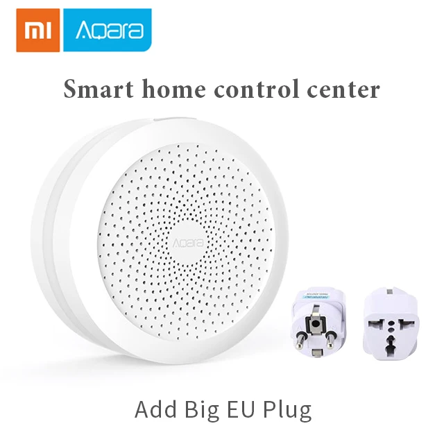 Xiaomi Aqara Hub Smart Home Gateway 2 с RGB светодиодный ночной Светильник для работы с Apple Homekit/xiaomi smart home International Edition - Цвет: Aqara Hub Big EU