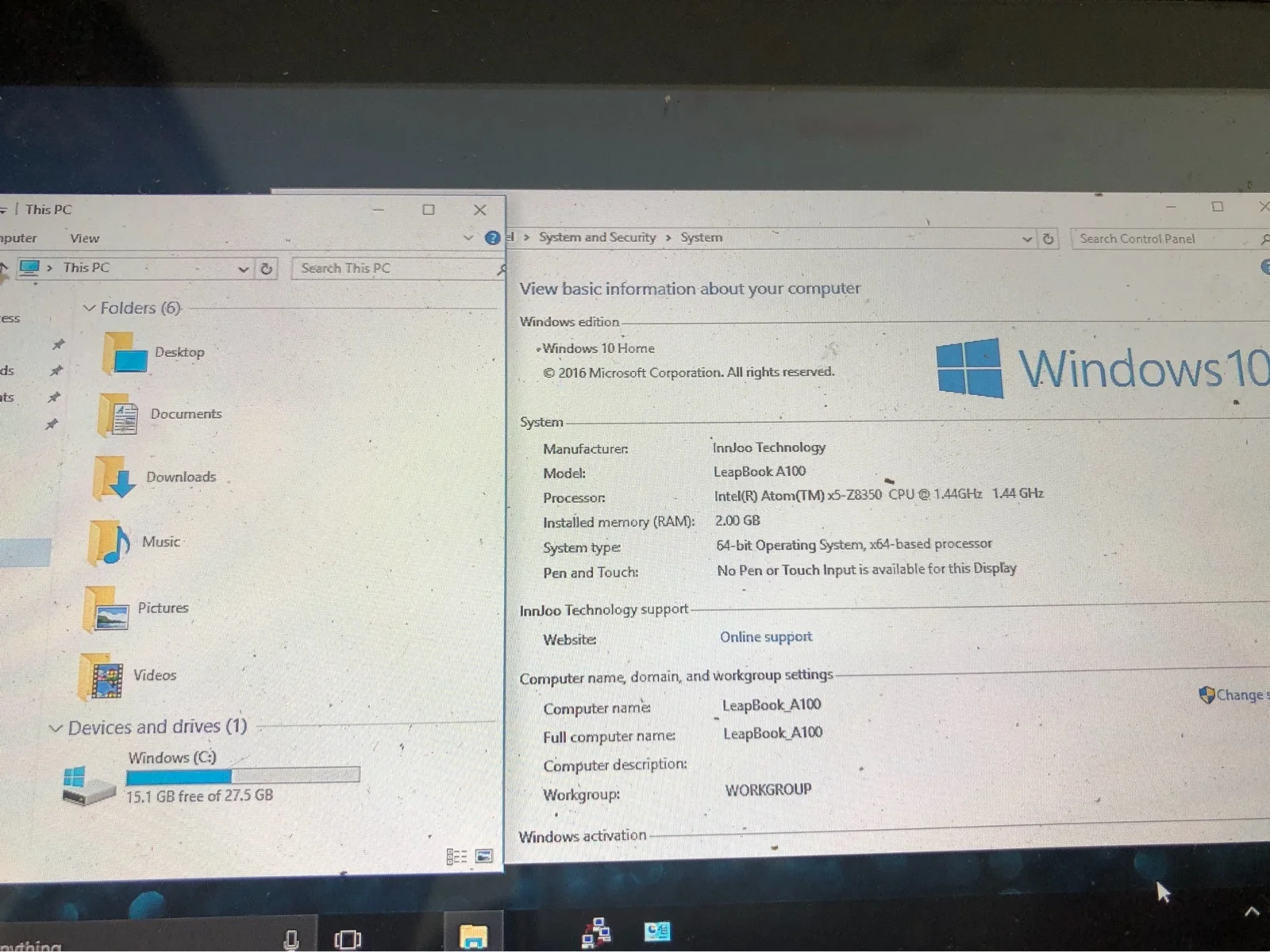 Z8350 2G Add 32G WIN10 Motherboard