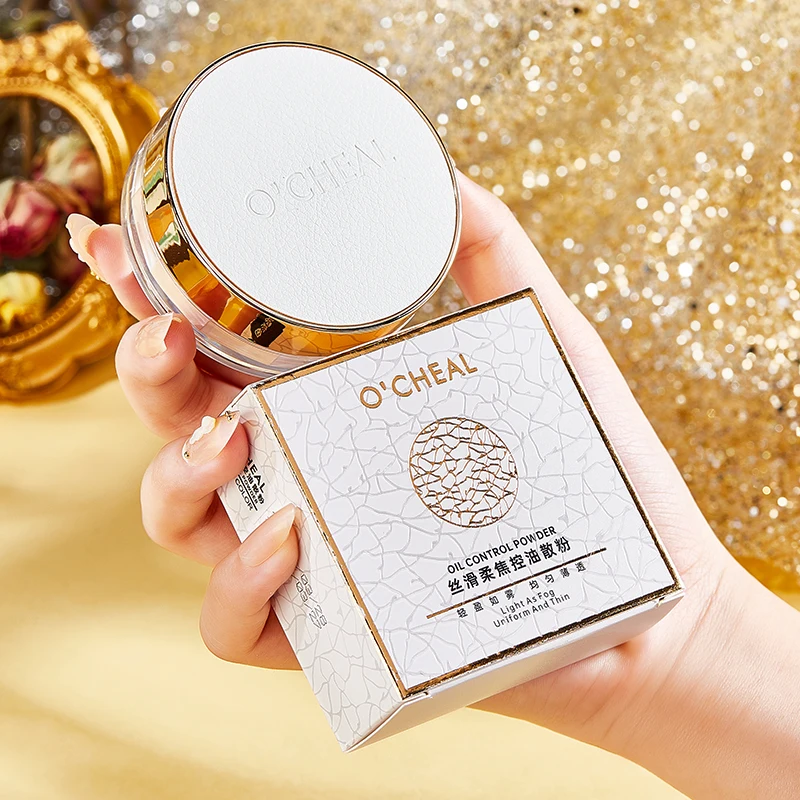 

Whitening Loose Powder for Makeup Powder Color Waterproof Facial Powder Make Up Girl Face Powder with Oil Control Pressed Powder