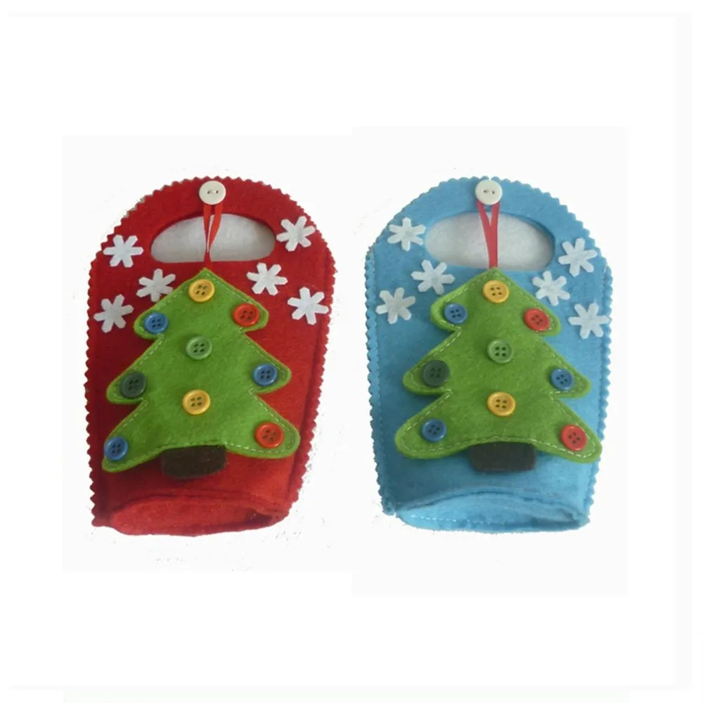 Рождественская елка мешок конфеты Рождественская елка украшения Рождественский подарок мешок милый Рождественский подарок сумки мешок для конфет Рождество предметы