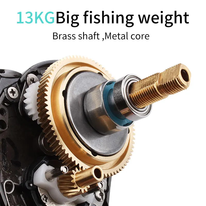 Kawa Fishing Reel Baitcast Wheel Metal Body Max Drag 13kg 10+1 Bearing  Aluminum Alloy Sea Fishing Reel Free Shipping - AliExpress