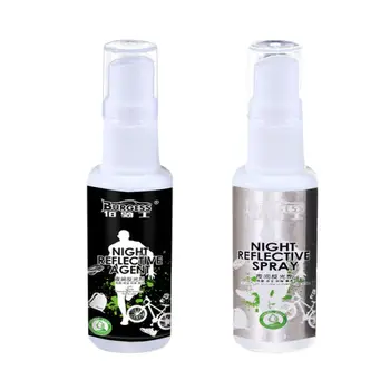 

Night Reflective Spray Glowing In The Dark Reflecting Paint Anti Accident Safety Luminous Agent For Night Riding Walk Easy Clean