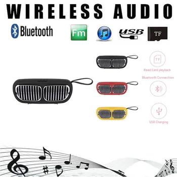 

#H25 Outdoor Portable Bluetooth Speaker Player FM+USB function Speaker TF card Mini Speakers