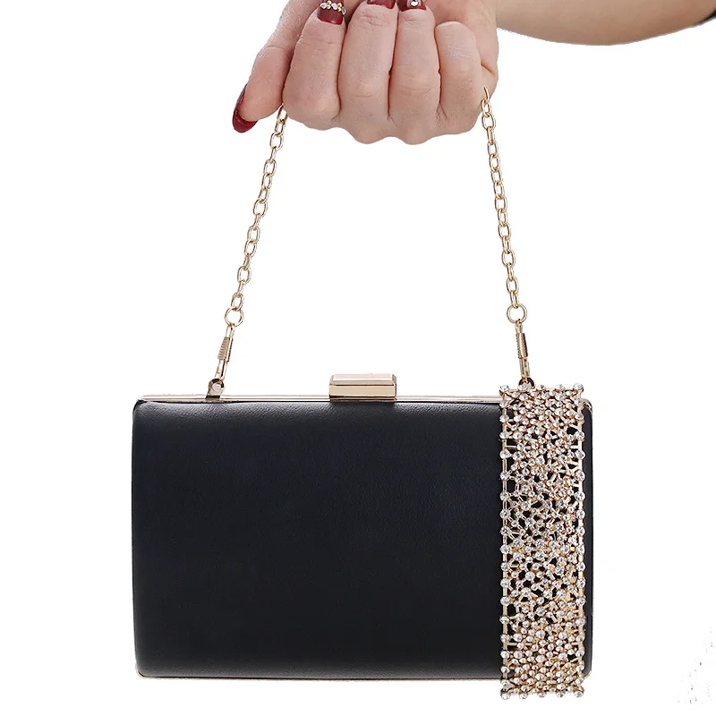 

2021 Christmas Style Women Evening Bag Diamond Party Clutch Purse Female Smalll Phone Bag with Short Long Chain Crossbody Bag