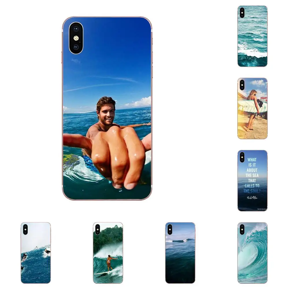 Чехол из термополиуретана для samsung Galaxy Note 5 8 9 S3 S4 S5 S6 S7 S8 S9 S10 5G mini Edge рlus Lite серфинг
