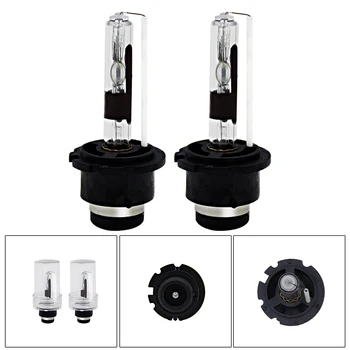 

2pcs Car Light 35W D2R D4S D4R Bulbs Quartz Tube Car HeadLight Replacement 4300K 5000K 6000K 8000K 10000K 12000K 15000K