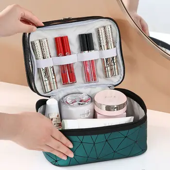 

Women Multifunction Travel Pouch Toiletry Organizer Cosmetic Bag Makeup Case