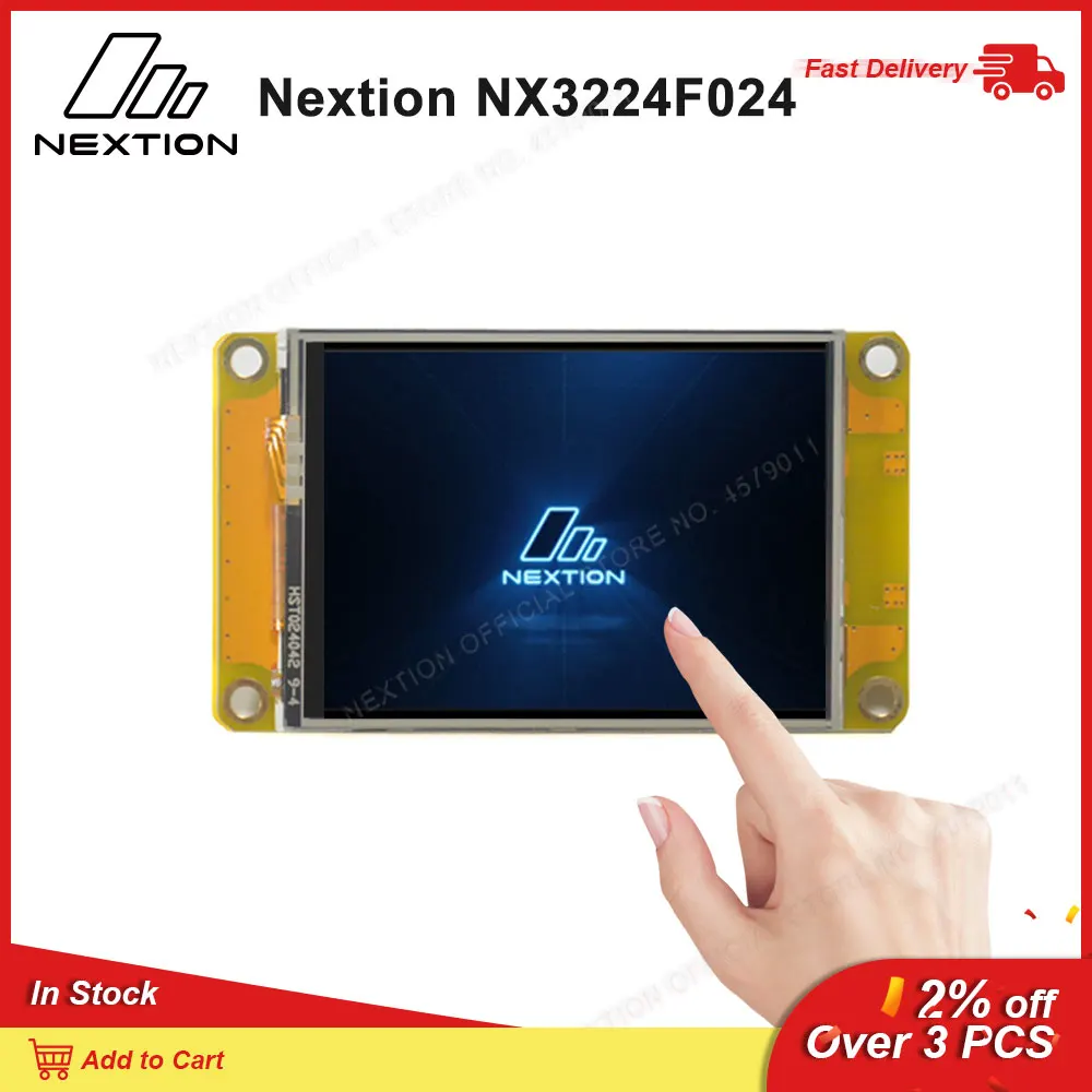 Nextion NX3224F024 серия обнаружения HMI LCD резистивный сенсорный дисплей модуль
