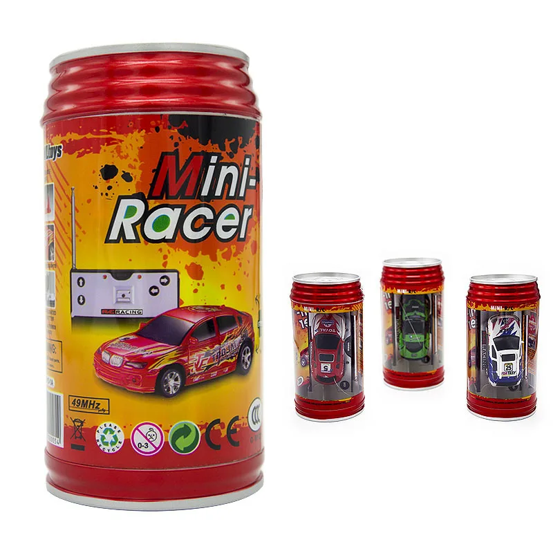 Wltoys-1A Coke Can Мини RC автомобиль Горячая 20 км/ч радио дистанционное управление маленькая Гоночная машина частоты игрушки для мальчика лучший подарок