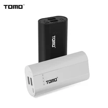 Умное зарядное устройство TOMO P2 18650, чехол для аккумулятора, светодиодный индикатор емкости, два порта USB-выхода