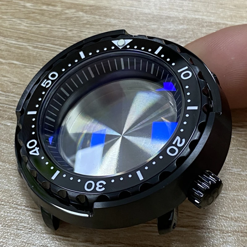 Custodia Con Cornice Per Seiko Nh35A Nh36A Skx007 Quadrante Movimento Face Watch Ring Insert Accessori In Bronzo Metallico